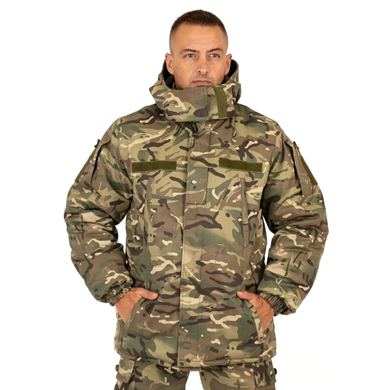 Тактична зимова військова куртка бушлат мультикам, OFS-KL-9746 MC, Multi Camo, Multi Camo, 46 EU