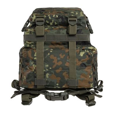 Тактичний рюкзак місткістю 36 л. Mil-Tec Large Assault Pack Laser Cut колір Flecktarn, OFS-MT-14002721, Комуфляж, Комуфляж