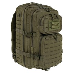 Тактичний рюкзак місткістю 36 л. Mil-Tec Large Assault Pack Laser Cut колір Olive, OFS-MT-14002701, Олива, Олива