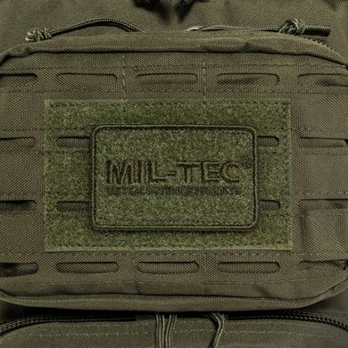 Тактичний рюкзак місткістю 36 л. Mil-Tec Large Assault Pack Laser Cut колір Olive, OFS-MT-14002701, Олива, Олива