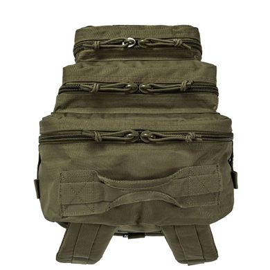 Тактичний рюкзак місткістю 36 л. Mil-Tec Large Assault Pack Laser Cut колір Olive, OFS-MT-14002701, Олива, Олива