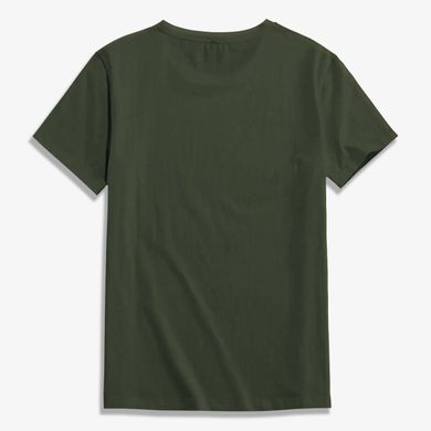 Футболка з принтом OFS Regular Fit, OFS-2340RF-OD, OD Green, OD Green, S