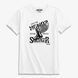Футболка з принтом OFS Regular Fit, OFS-2310RF-W, Білий, White, S