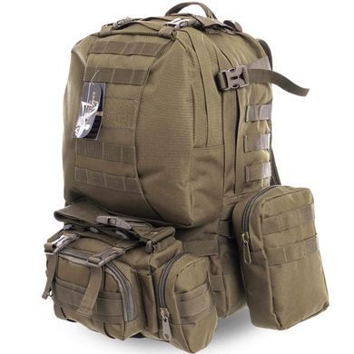 Тактичний рюкзак місткістю 40+10 л. Silver Knight Tuscan колір мультикам, OFS-KL-1214 MC, Multi Camo, Multi Camo