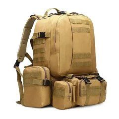 Тактичний рюкзак місткістю 40+10 л. Silver Knight Tuscan колір койот, OFS-KL-1214 CT, Coyote Tan, Coyote Tan