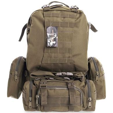 Тактичний рюкзак місткістю 40+10 л. Silver Knight Tuscan колір койот, OFS-KL-1214 CT, Coyote Tan, Coyote Tan