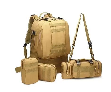 Тактичний рюкзак місткістю 40+10 л. Silver Knight Tuscan колір койот, OFS-KL-1214 CT, Coyote Tan, Coyote Tan