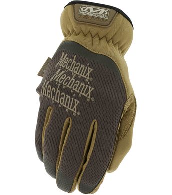 Тактичні рукавиці Fast Fit Mechanix Coyote Brown, MX-MFF-07 CB, Coyote Tan, Coyote Tan, L