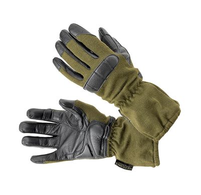 Тактичні рукавиці довгі з Nomex® Defcon 5, D5-GL2008 OD, OD Green, OD Green, L