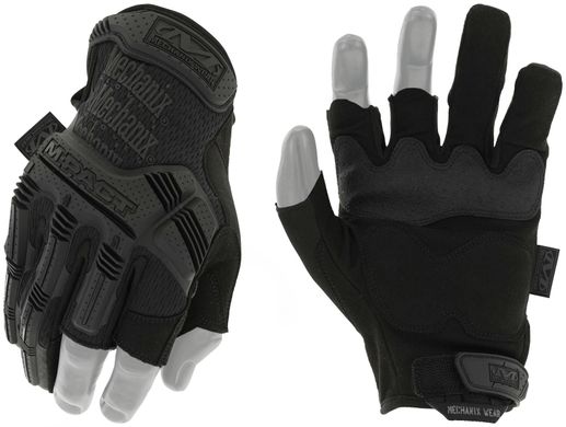 Тактичні рукавиці Trigger Finger M-Pact 55 Mechanix Black Color, MX-MPF-55 B, Black, Black, L