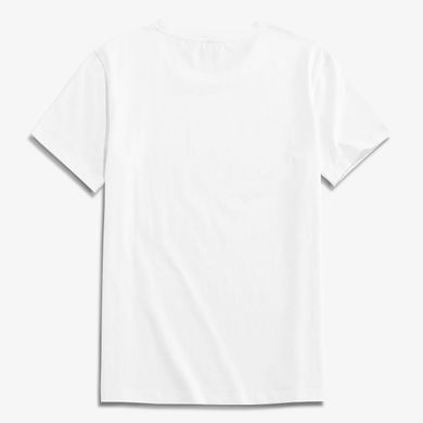 Футболка з принтом OFS Regular Fit, OFS-2304RF-W, Білий, White, S
