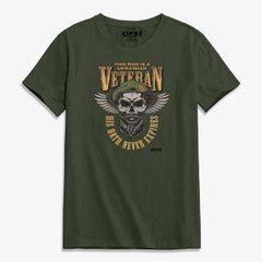 Футболка з принтом OFS Regular Fit, OFS-2350RF-OD, OD Green, OD Green, S