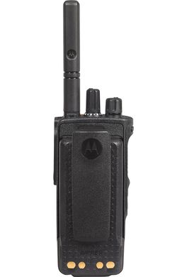 Портативна DMR радіостанція Motorola MotoTRBO DP4800e UHF (403-527 МГц) IMPRES Li-Ion 2100 мАг, DP4800e (UHF), Black, Black