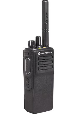 Портативна DMR радіостанція Motorola MotoTRBO DP4400e VHF (136-174 МГц) AES 256 Li-Ion 2450 мАг, DP4400e (VHF), Black, Black