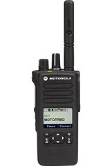 Портативна DMR радіостанція Motorola MotoTRBO DP4600e VHF (136-174 МГц) IMPRES Li-Ion 2100 мАг, DP4600e (VHF), Black, Black