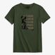 Футболка з принтом OFS Regular Fit, OFS-2303RF-OD, OD Green, OD Green, S