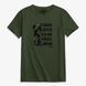 Футболка з принтом OFS Regular Fit, OFS-2304RF-OD, OD Green, OD Green, S