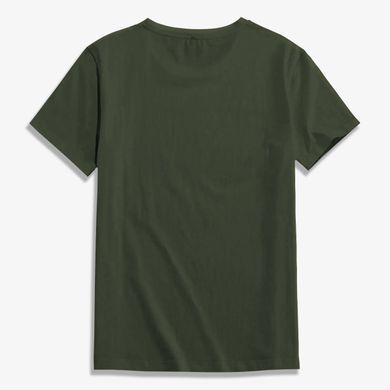 Футболка з принтом OFS Regular Fit, OFS-2330RF-OD, OD Green, OD Green, S
