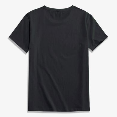 Футболка з принтом OFS Regular Fit, OFS-2302RF-B, Black, Black, S