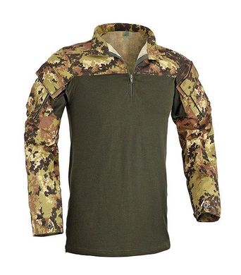 Тактична бойова бавовняна сорочка Defcon 5 UBACS Cotton Combat Shirt, D5-3048 VI, Italian Сamo, Italian Сamo, M